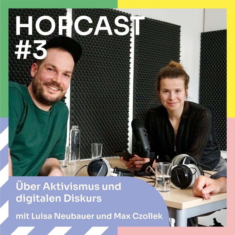 Luisa Neubauer, Max Czollek im Gespräch mit Jonas Fegert.